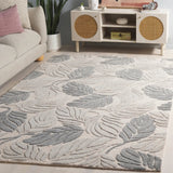 Safavieh Jardin 4'-0" x 6'-0" Rug in Grey / Ivory