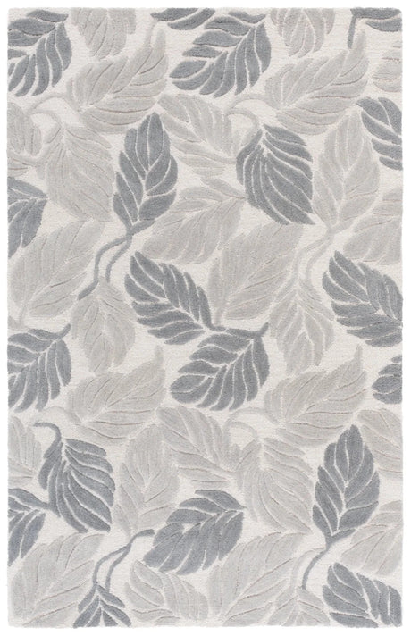 Safavieh Jardin 4'-0" x 6'-0" Rug in Grey / Ivory