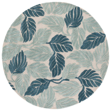 Safavieh Jardin 6'-0" x 6'-0" Rug in Blue / Ivory
