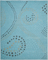 Safavieh Jardin Jar453A Light Blue / Grey Rugs - Safavieh - jar453a - 4