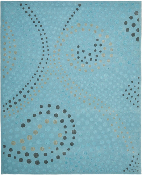 Safavieh Jardin Jar453A Light Blue / Grey Rugs - Safavieh - jar453a - 4