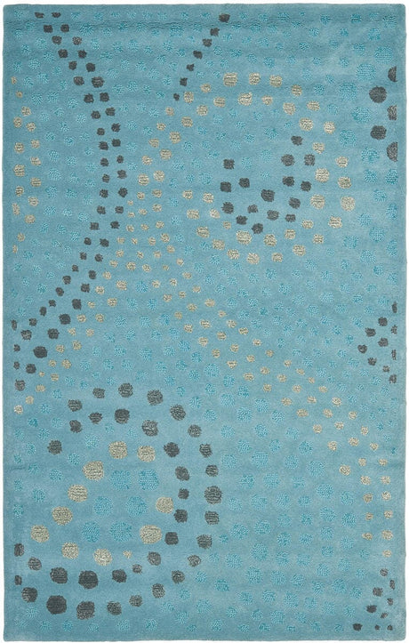 Safavieh Jardin Jar453A Light Blue / Grey Rugs - Safavieh - jar453a - 4