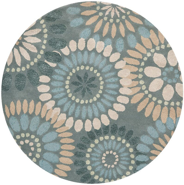 Safavieh Jardin Jar455A Grey / Blue Rugs - Safavieh - jar455a - 6r