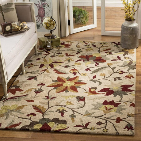 Safavieh Jardin Jar457A Beige / Multi Rugs - Safavieh - jar457a - 4