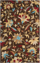 Safavieh Jardin Jar457B Brown / Multi Rugs - Safavieh - jar457b - 4