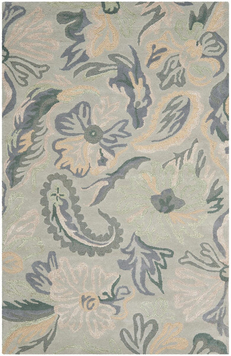 Safavieh Jardin Jar463A Light Grey / Multi Rugs - Safavieh - jar463a - 3