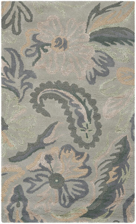 Safavieh Jardin Jar463A Light Grey / Multi Rugs - Safavieh - jar463a - 6r
