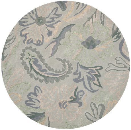 Safavieh Jardin Jar463A Light Grey / Multi Rugs - Safavieh - jar463a - 6r