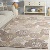 Safavieh Jardin 4'-0" x 6'-0" Rug in Grey / Ivory