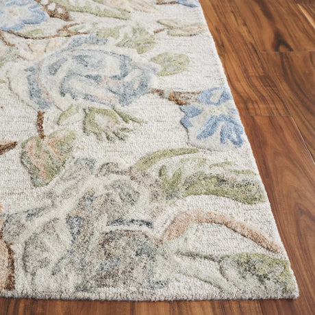 Safavieh Jardin 2'-3" x 8'-0" Rug in Beige / Blue