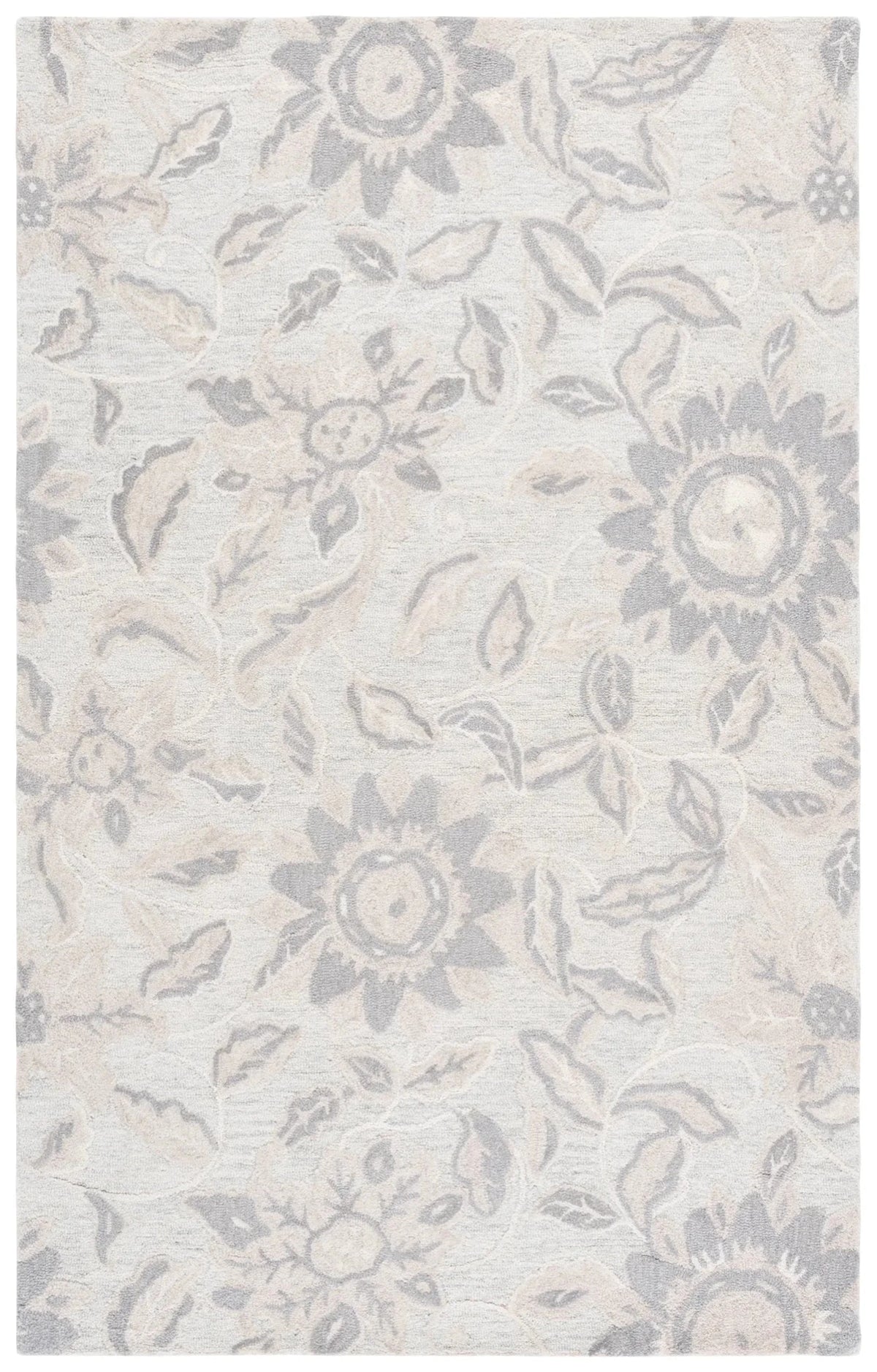 Safavieh Jardin 4'-0" x 6'-0" Rug in Beige / Blue