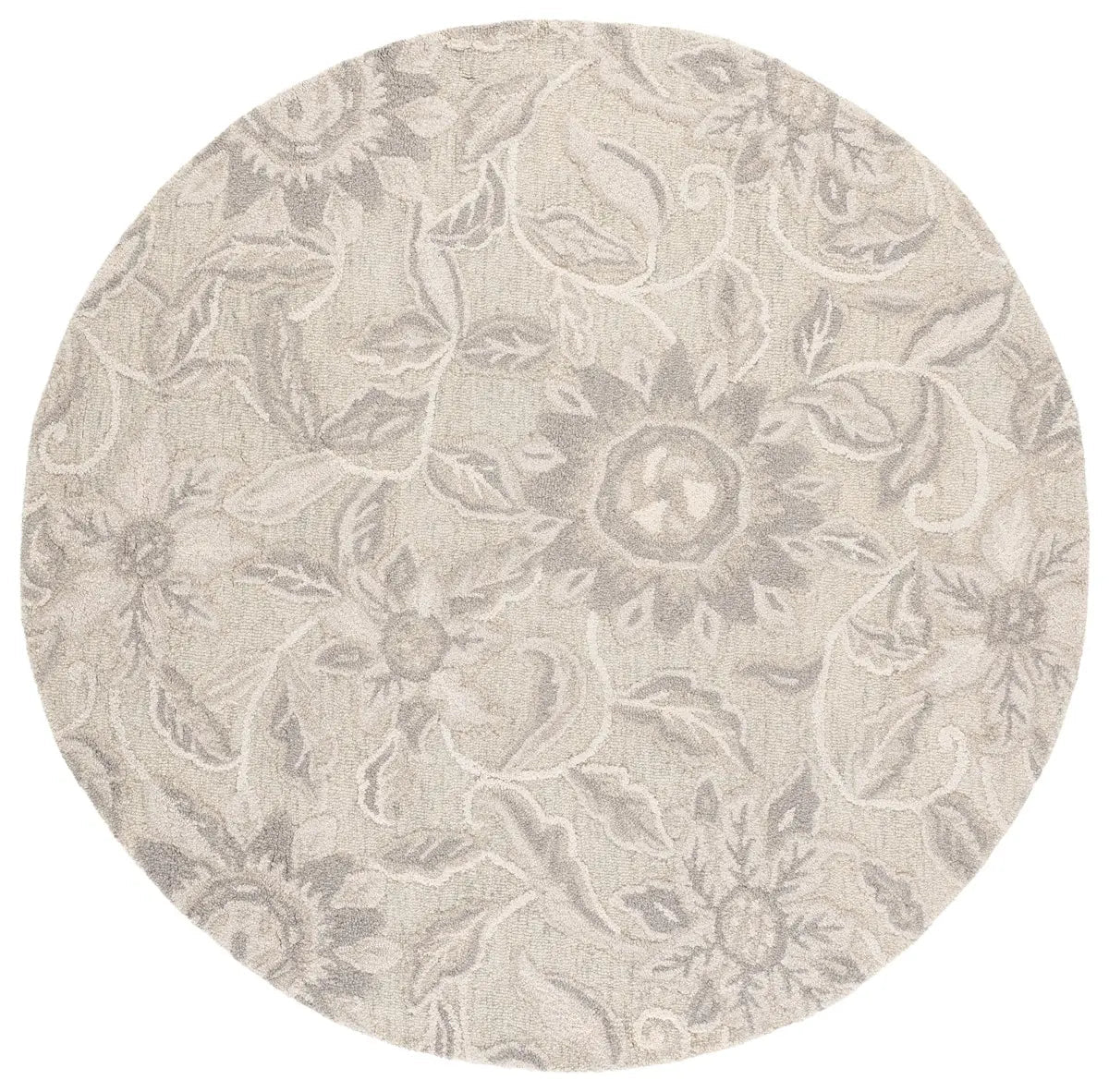 Safavieh Jardin 6'-0" x 6'-0" Rug in Beige / Blue