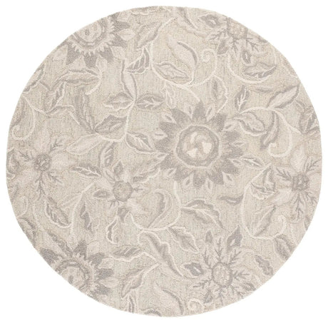 Safavieh Jardin 6'-0" x 6'-0" Rug in Beige / Blue