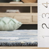 Safavieh Jardin 2'-3" x 8'-0" Rug in Blue / Beige
