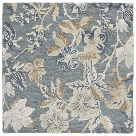 Safavieh Jardin 6'-0" x 6'-0" Rug in Blue / Beige