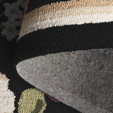 Safavieh Jardin 2'-3" x 8'-0" Rug in Black / Red