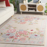 Safavieh Jardin 4'-0" x 6'-0" Rug in Beige / Pink