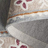 Safavieh Jardin 2'-3" x 8'-0" Rug in Grey / Rust