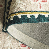 Safavieh Jardin 2'-3" x 8'-0" Rug in Dark Green / Pink