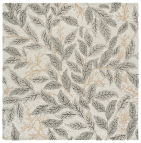 Safavieh Jardin 6'-0" x 6'-0" Rug in Ivory / Grey