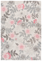 Safavieh Jardin 4'-0" x 6'-0" Rug in Grey / Pink