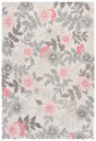 Safavieh Jardin 4'-0" x 6'-0" Rug in Grey / Pink