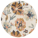 Safavieh Jardin 6'-0" x 6'-0" Rug in Ivory / Blue