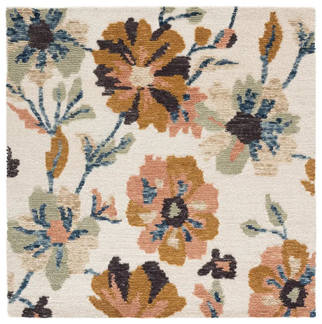 Safavieh Jardin 6'-0" x 6'-0" Rug in Ivory / Blue