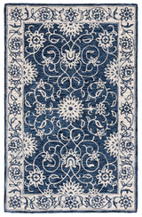 Safavieh Jardin Jar601N Navy/Ivory Rug - Safavieh - jar601n - 3