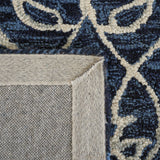 Safavieh Jardin Jar601N Navy/Ivory Rug - Safavieh - jar601n - 3
