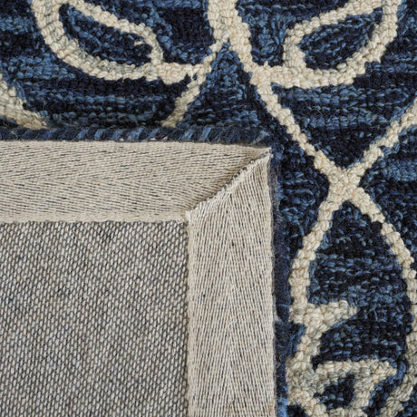 Safavieh Jardin Jar601N Navy/Ivory Rug - Safavieh - jar601n - 3