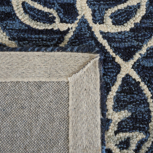 Safavieh Jardin Jar601N Navy/Ivory Rug - Safavieh - jar601n - 3