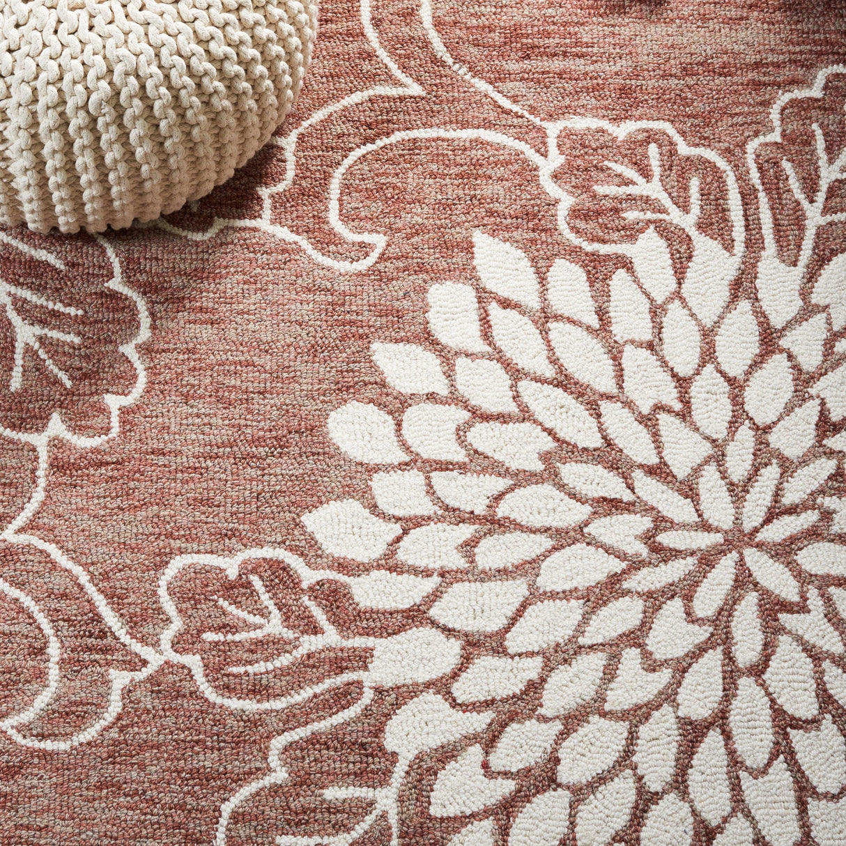 Safavieh Jardin Jar602T Brown/Ivory Rug - Safavieh - jar602t - 3
