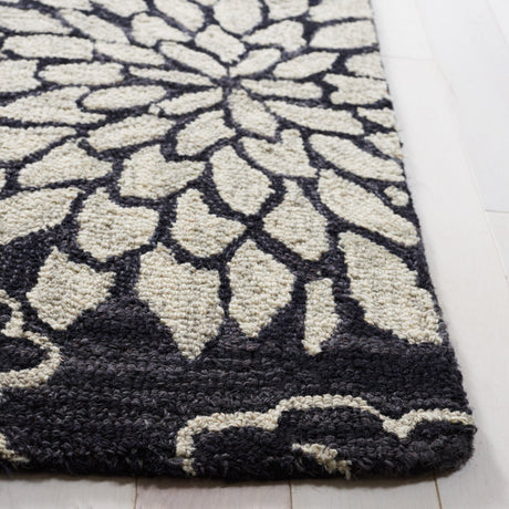 Safavieh Jardin Jar602Z Black/Ivory Rug - Safavieh - jar602z - 3