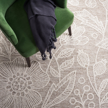Safavieh Jardin Jar727A Natural/Ivory Rug - Safavieh - jar727a - 3