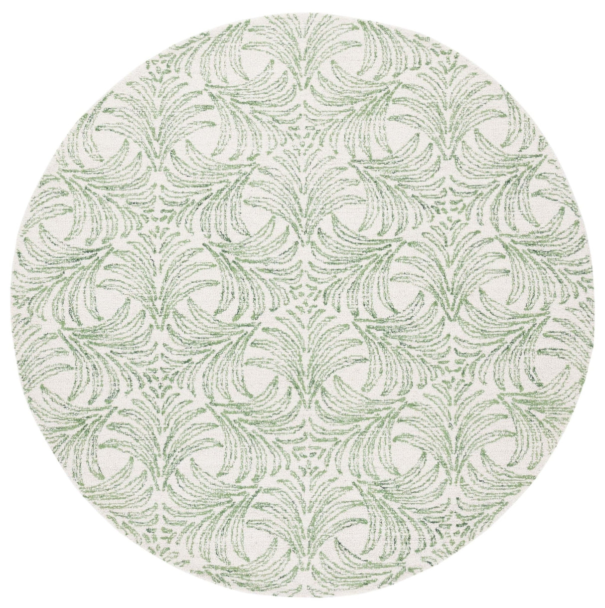 Safavieh Jardin Jar728Y Ivory/Green Rug - Safavieh - jar728y - 6r