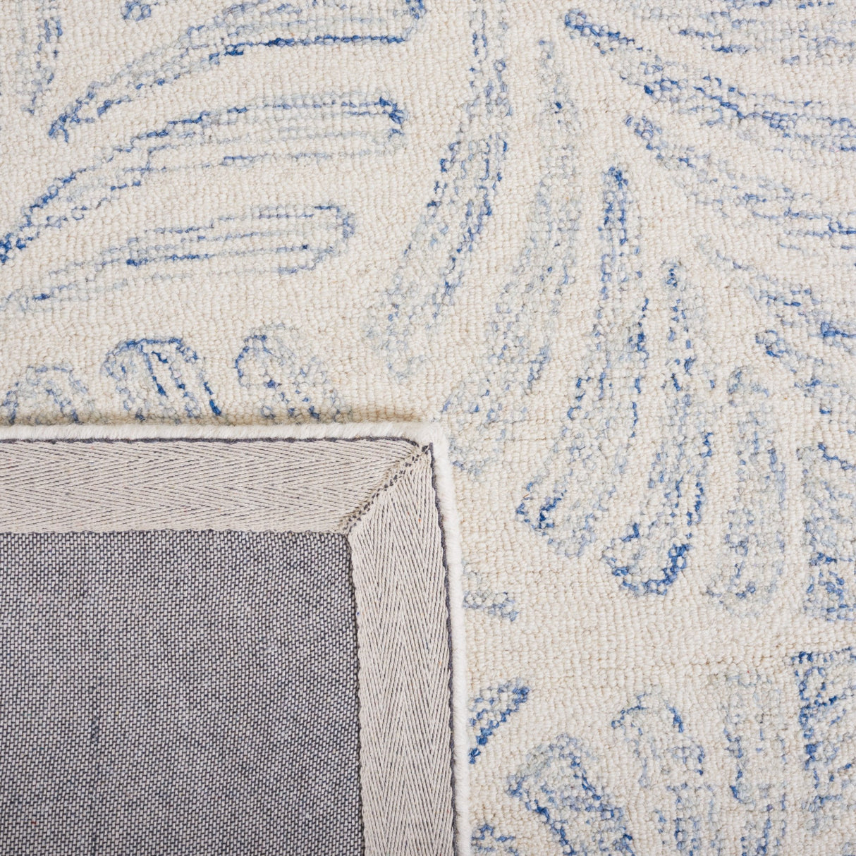 Safavieh Jardin Jar729M Ivory/Blue Rug - Safavieh - jar729m - 3