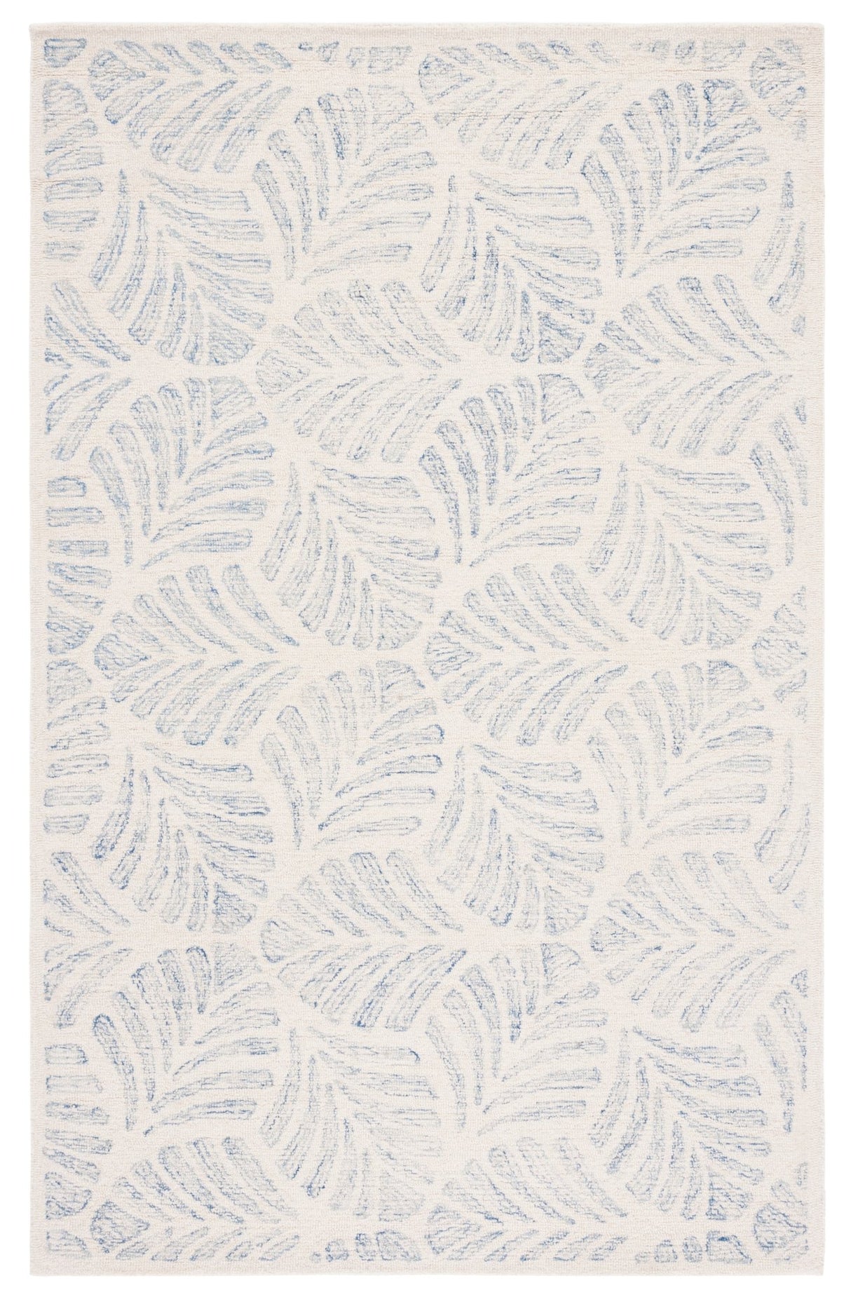 Safavieh Jardin Jar729M Ivory/Blue Rug - Safavieh - jar729m - 3