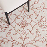 Safavieh Jardin Jar730P Ivory/Rust Rug - Safavieh - jar730p - 3