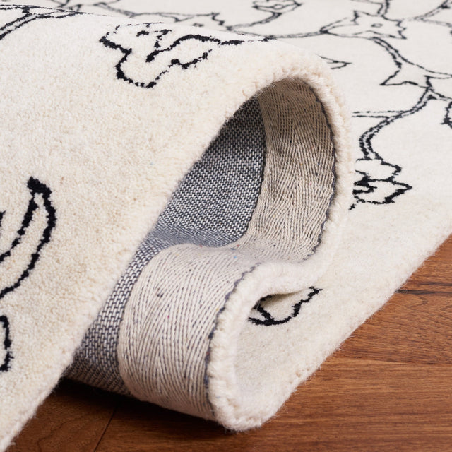 Safavieh Jardin Jar730Z Ivory/Black Rug - Safavieh - jar730z - 3