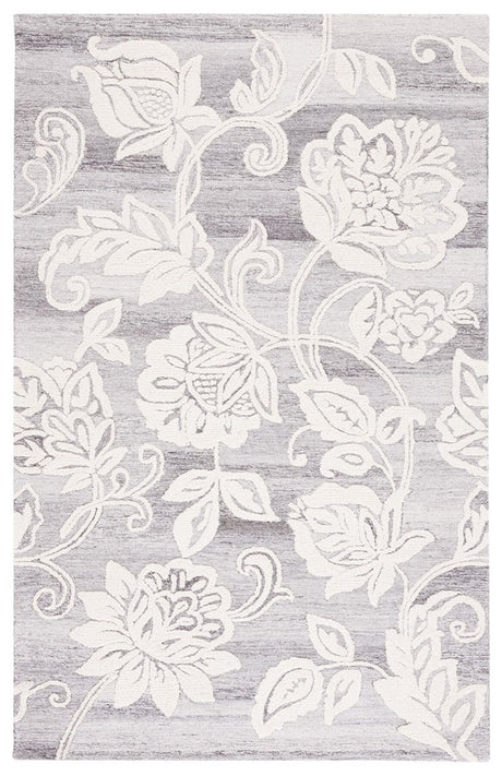 Safavieh Jardin Jar731F Black/Ivory Rug - Safavieh - jar731f - 4