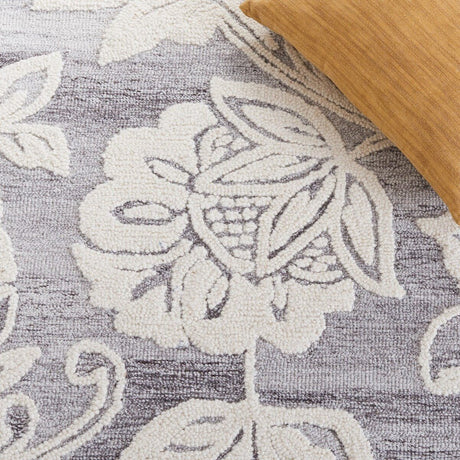 Safavieh Jardin Jar731F Black/Ivory Rug - Safavieh - jar731f - 6r