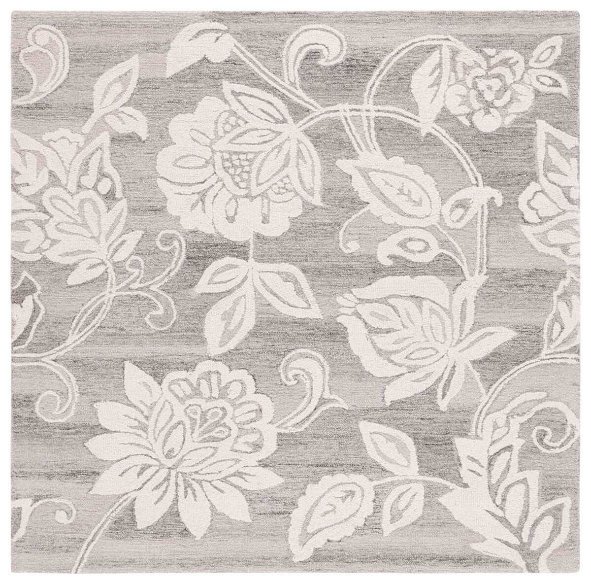 Safavieh Jardin Jar731F Black/Ivory Rug - Safavieh - jar731f - 6r