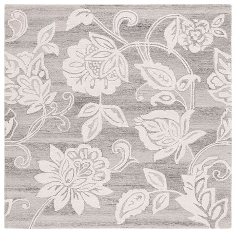 Safavieh Jardin Jar731F Black/Ivory Rug - Safavieh - jar731f - 6r