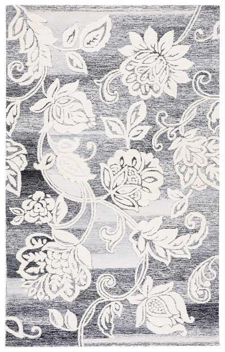 Safavieh Jardin Jar731Z Black/Ivory Rug - Safavieh - jar731z - 4