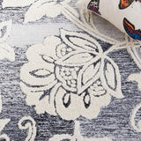 Safavieh Jardin Jar731Z Black/Ivory Rug - Safavieh - jar731z - 6r