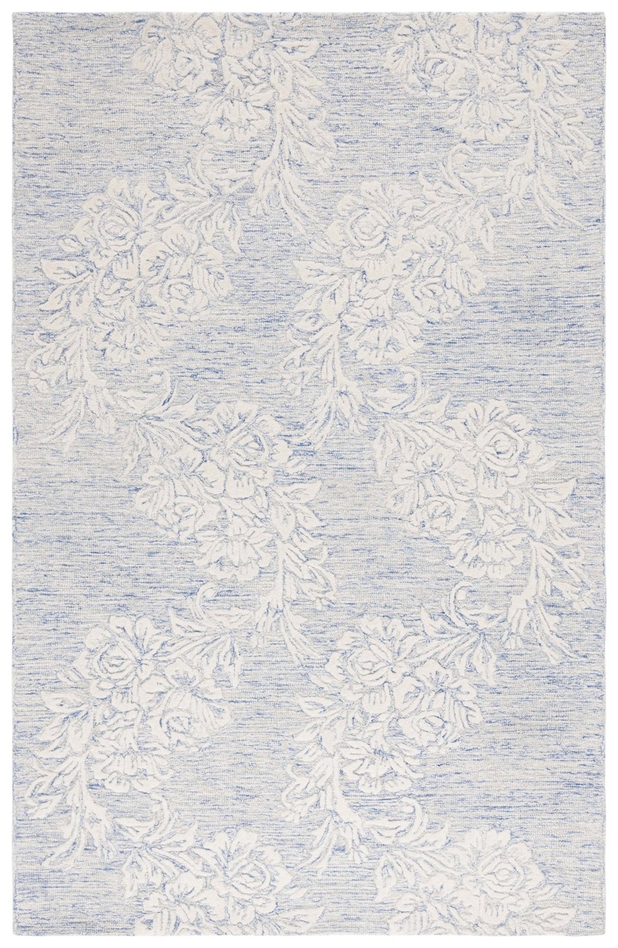 Safavieh Jardin Jar733M Blue/Ivory Rug - Safavieh - jar733m - 3