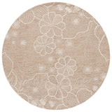 Safavieh Jardin 6'-0" x 6'-0" Rug in Beige / Ivory