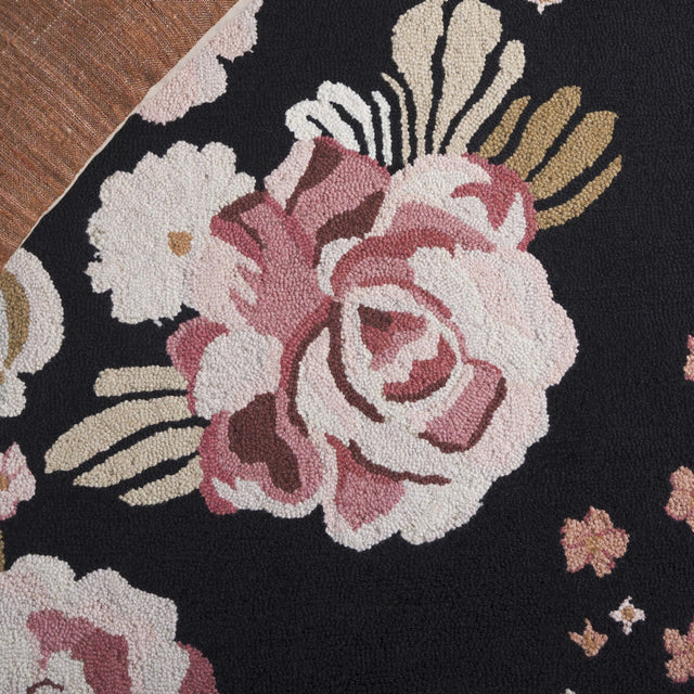 Safavieh Jardin Jar737Z Black/Pink Rug - Safavieh - jar737z - 28