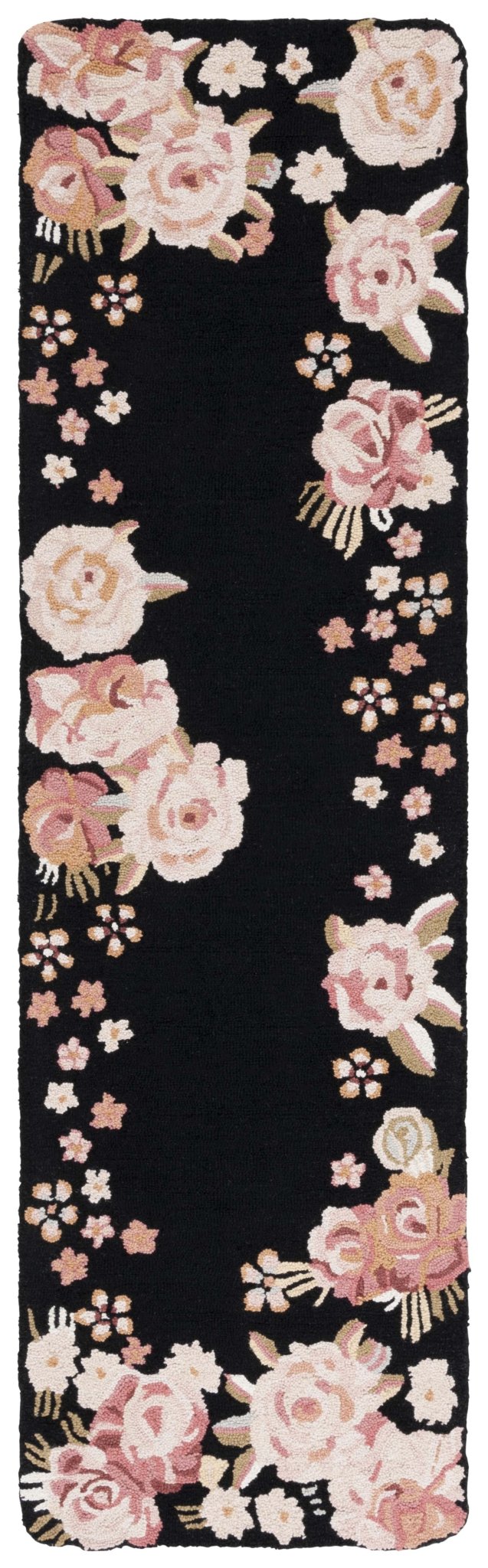 Safavieh Jardin Jar737Z Black/Pink Rug - Safavieh - jar737z - 28